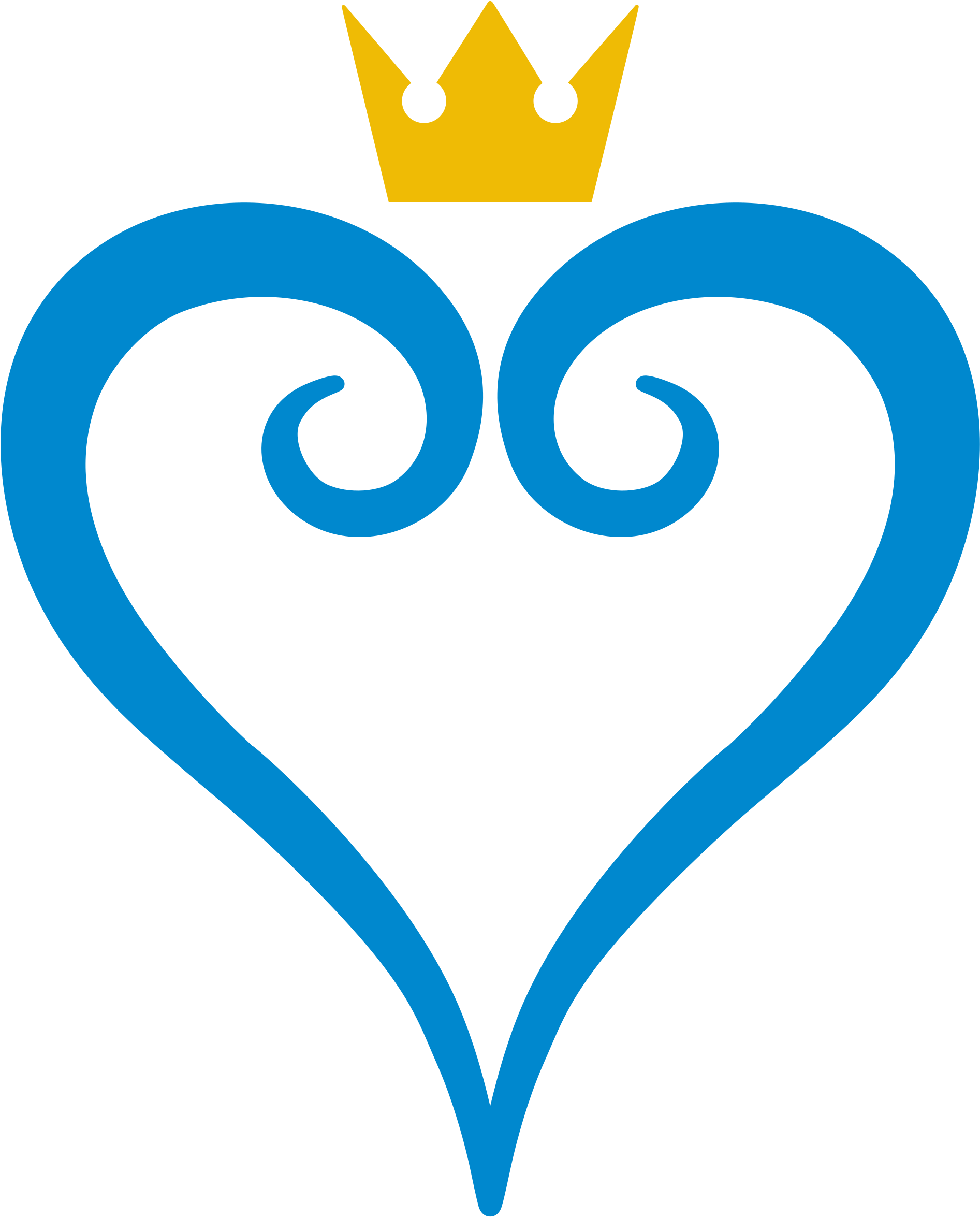 Kingdom Hearts Heart Symbol (2000x2469)