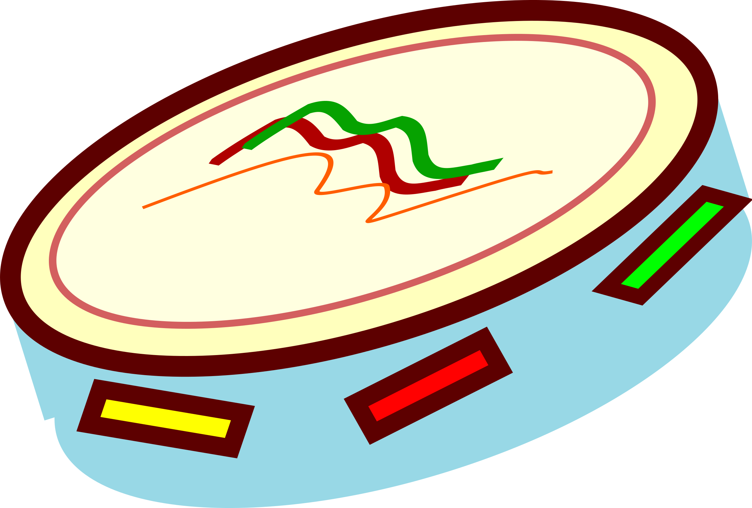 Clipart Pandeiro (2400x1621)