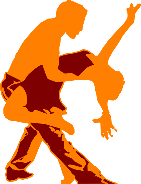 Salsa1 Clip Art At Clker - Salsa Dancers Clip Art (456x596)