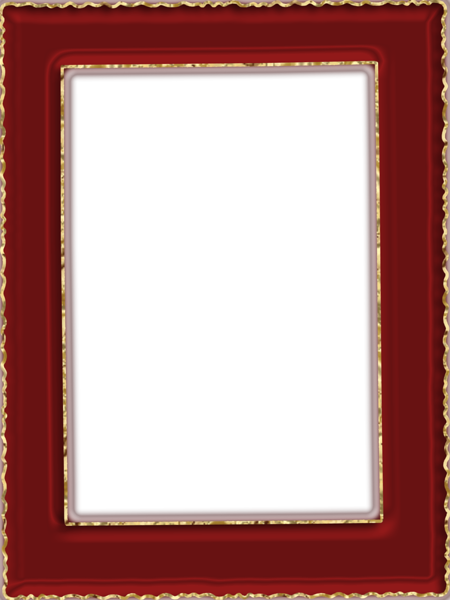 Red Frames Png - Picture Frame (450x600)