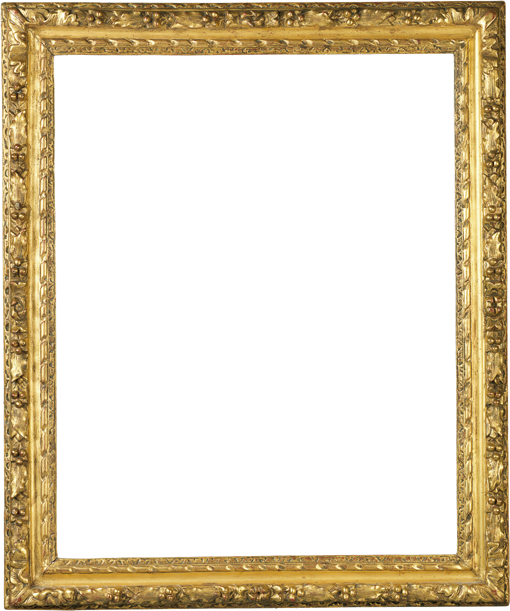 French - Louis-xiii - Gold Frame A4 Png (1024x1224)