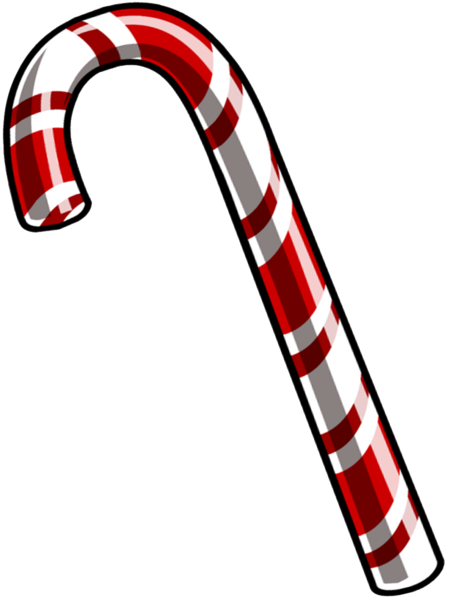 Candy Cane Transparent Png - Candy Cane Transparent Background (449x599)