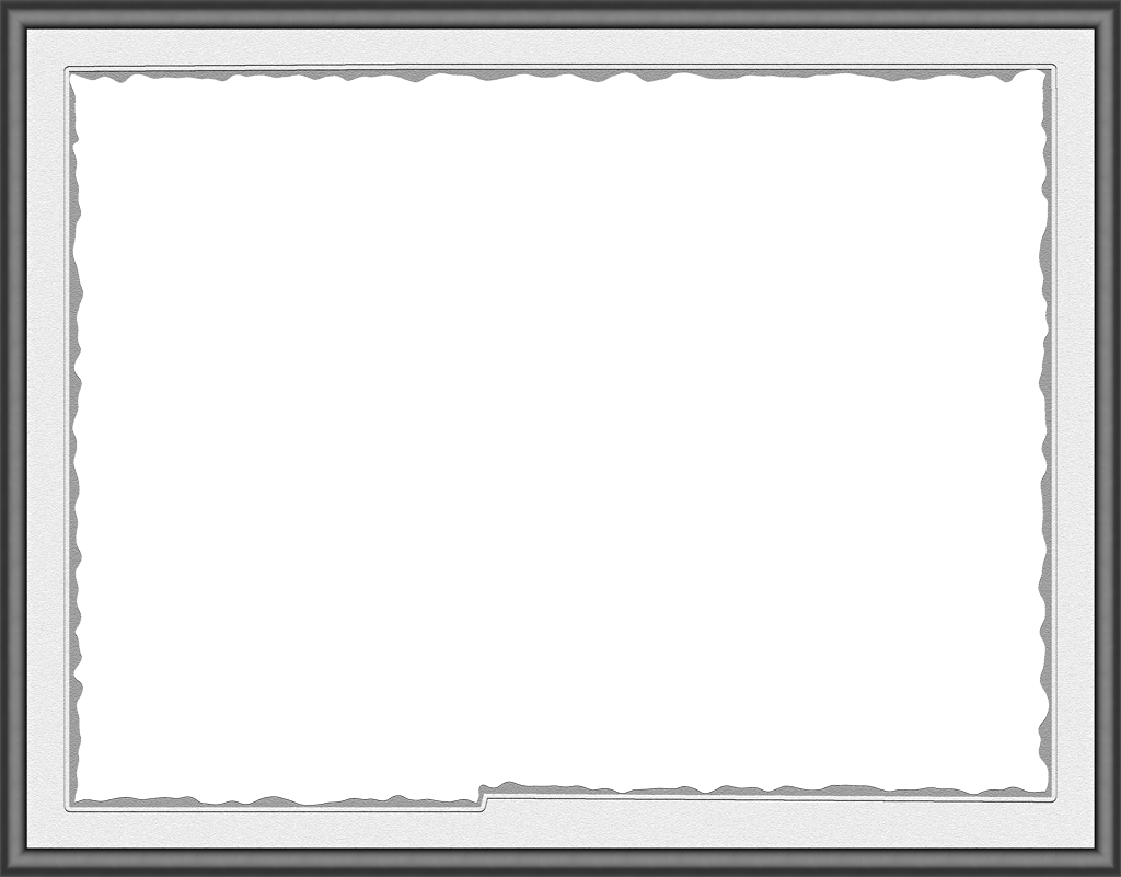 Grey Frame Free Png Image - Grey Picture Frame Png (1024x801)