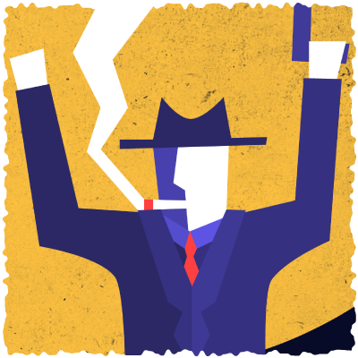 Film Noir Poster - Emblem (400x400)