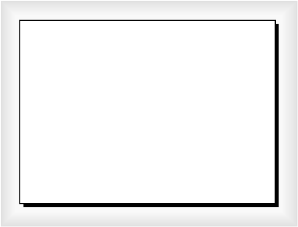Square Black Frame Png - Horizontal Photo Frame Png (1024x791)