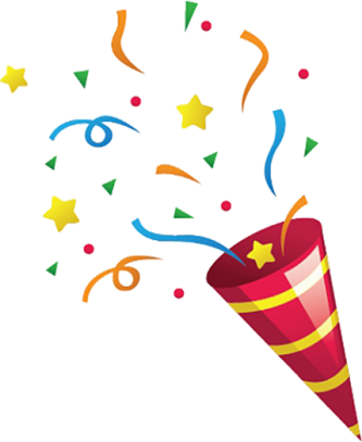 Confetti Clipart - Confetti Png (333x407)