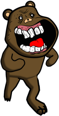 Bear Cartoon Mammal Dog Like Mammal Vertebrate Cat - Pedo Bear Transparent (680x383)