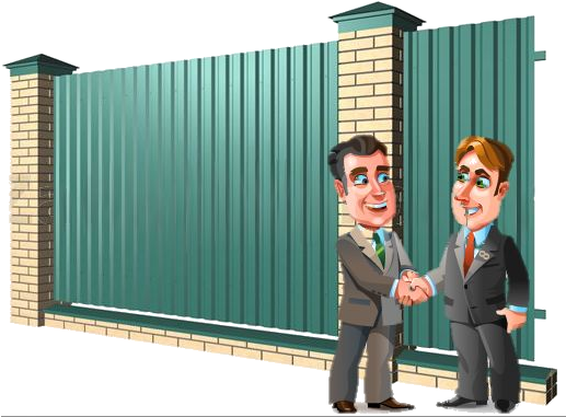 Заказать Забор В Новосибирске - Fence (516x393)