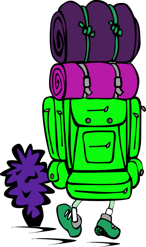 Person Walking Clipart - Person Walking Clipart (600x1017)