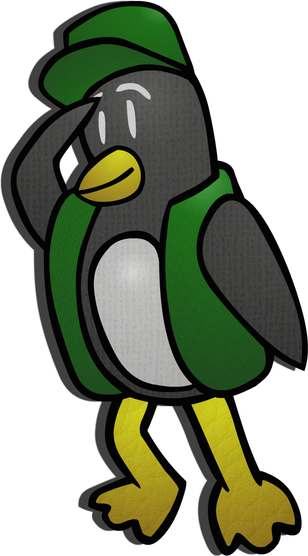 This Is Apten Forst, An Ordinary Penguin From Antarctica - Cartoon (677x1172)
