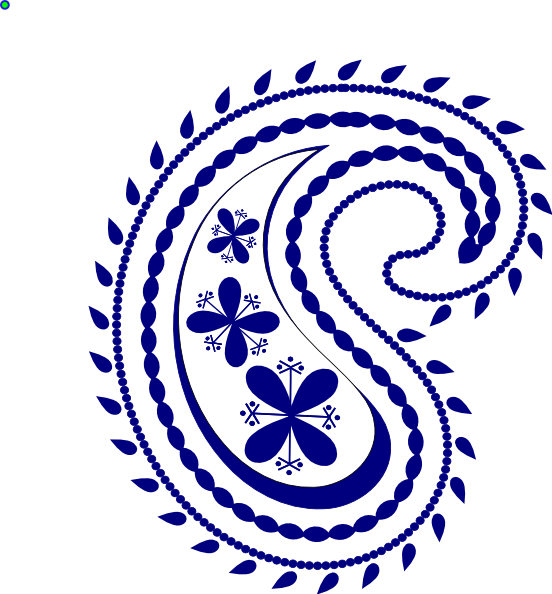 Paisley Free Clipart (552x594)