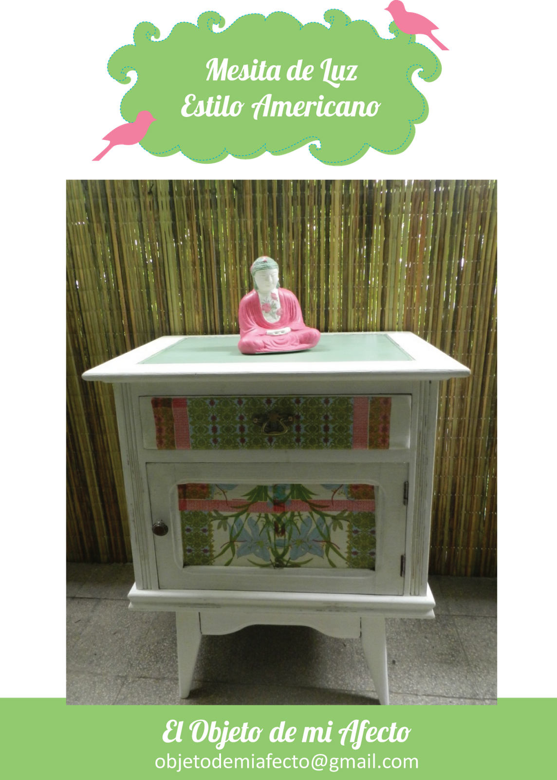 1er Mesita De Luz Recuperada - End Table (1144x1600)