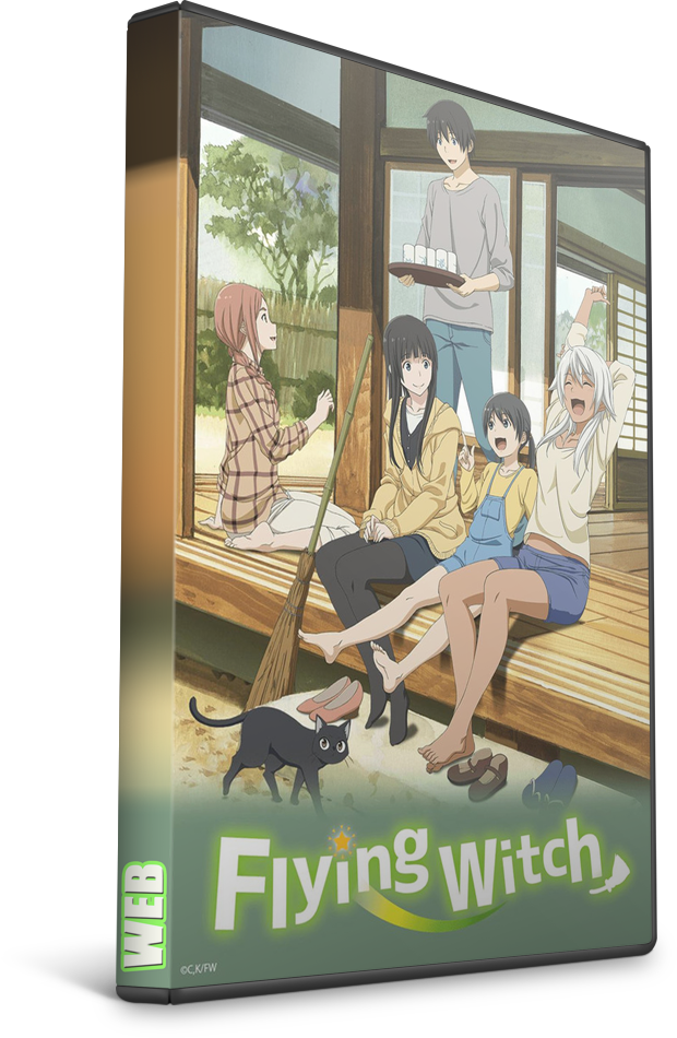 Flying Witch Webrip 720p / 1080p - Flying Witch Vol.4 (620x950)