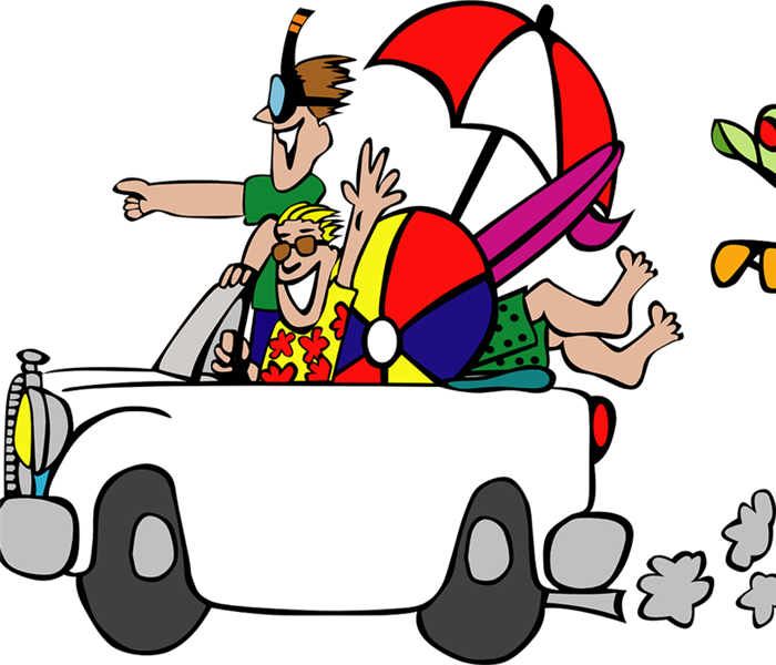 Leaving Your Property For Vacation - 3drose 8 X 8 X 0 25 Inches Happy Retirement With Car (700x600)