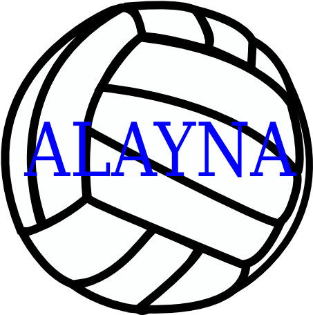 Love Volleyball Svg (600x518)