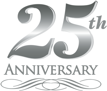 Free 25th Anniversary Clip Art - 25th Anniversary Clip Art (400x400)