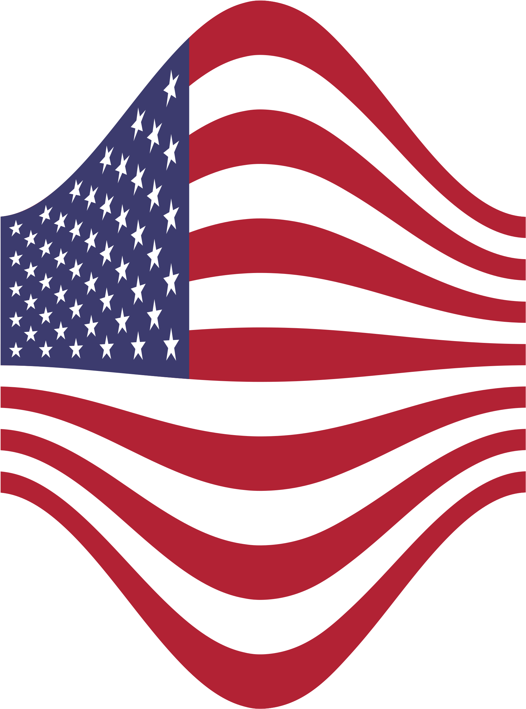Flag Of The United States Computer Mouse Clip Art - Flag Of The United States (1806x2400)