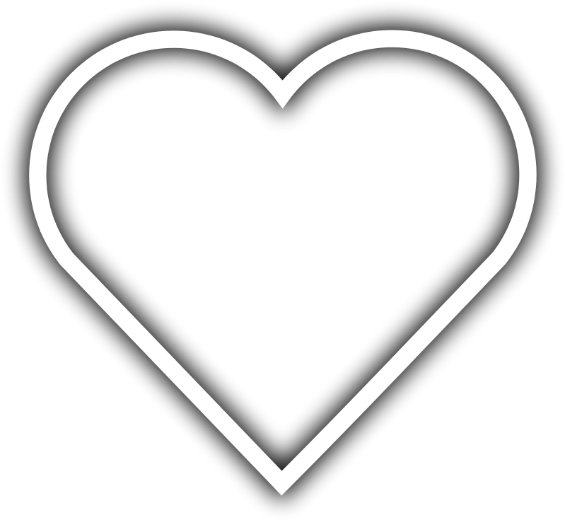 White Heart Clipart Heart Images Free Download Clip - White Heart Clipart (900x817)