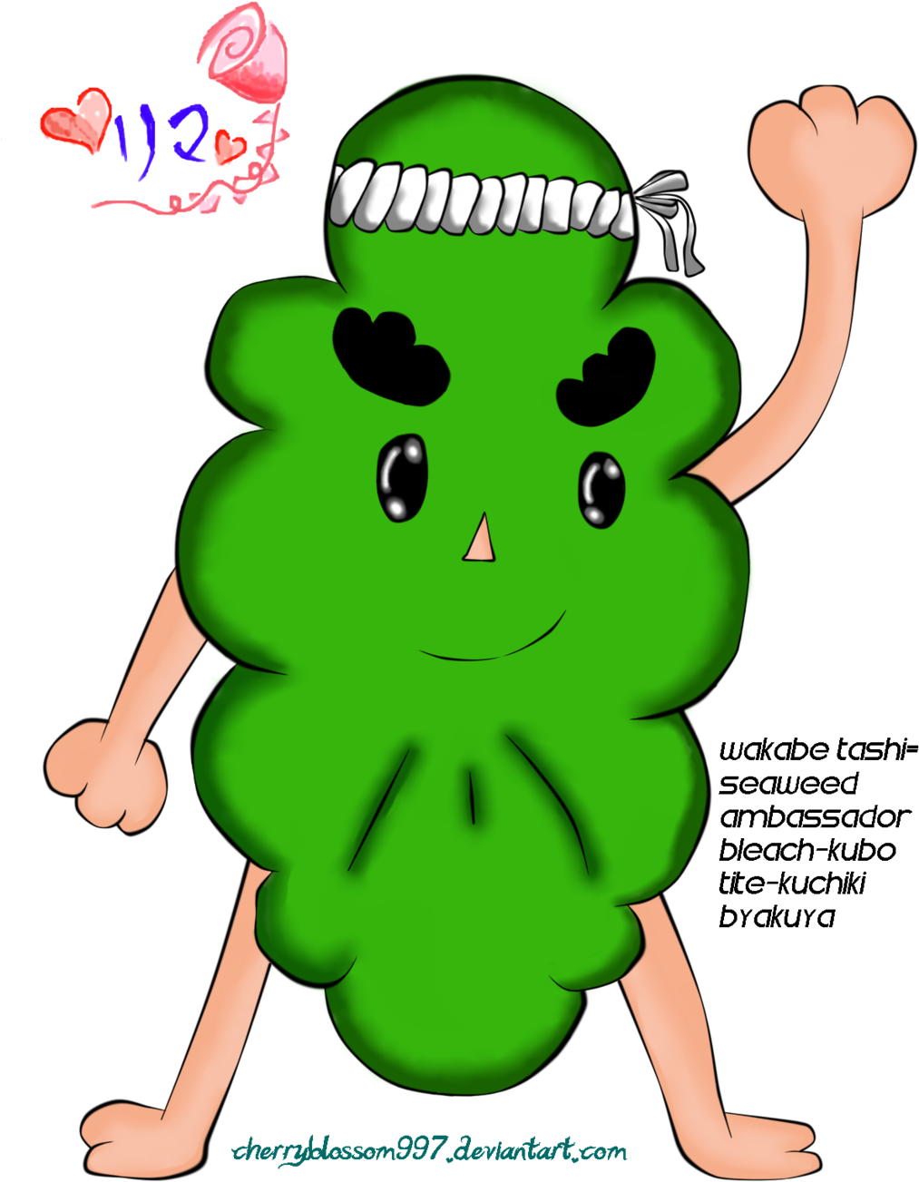 Seaweed Ambassador By Cherryblossom997 Seaweed Ambassador - Cartoon (1024x1365)
