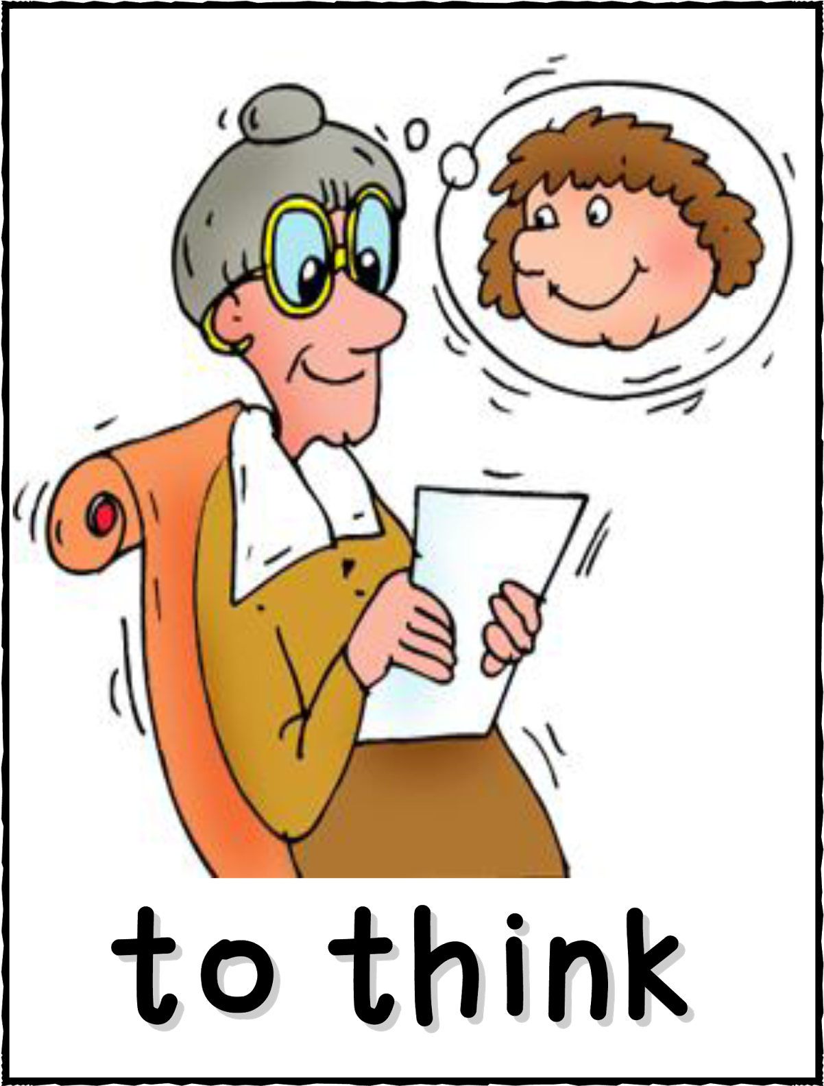 Clip Art Action Words (1283x1600)