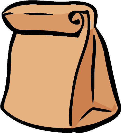 Luther Memorial Church In Broadview - Brown Bag Clip Art (489x534)