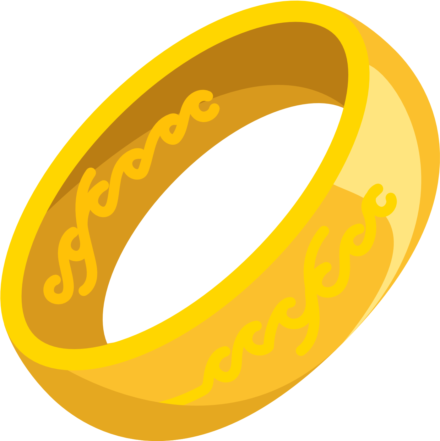 Unique Wedding Rings Icon - One Ring Icon (1600x1600)