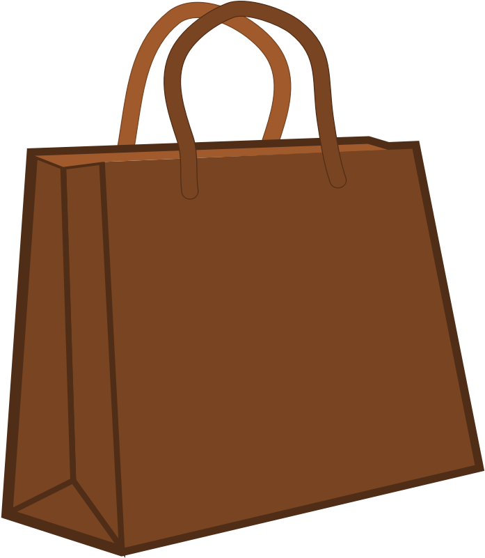 Clipart Suggest Bts Lunch Bag Clip At Clker Vector - Shopping Bag (800x800)