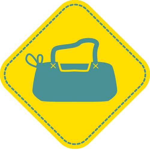 Beach Bags - Vector Graphics (500x500)