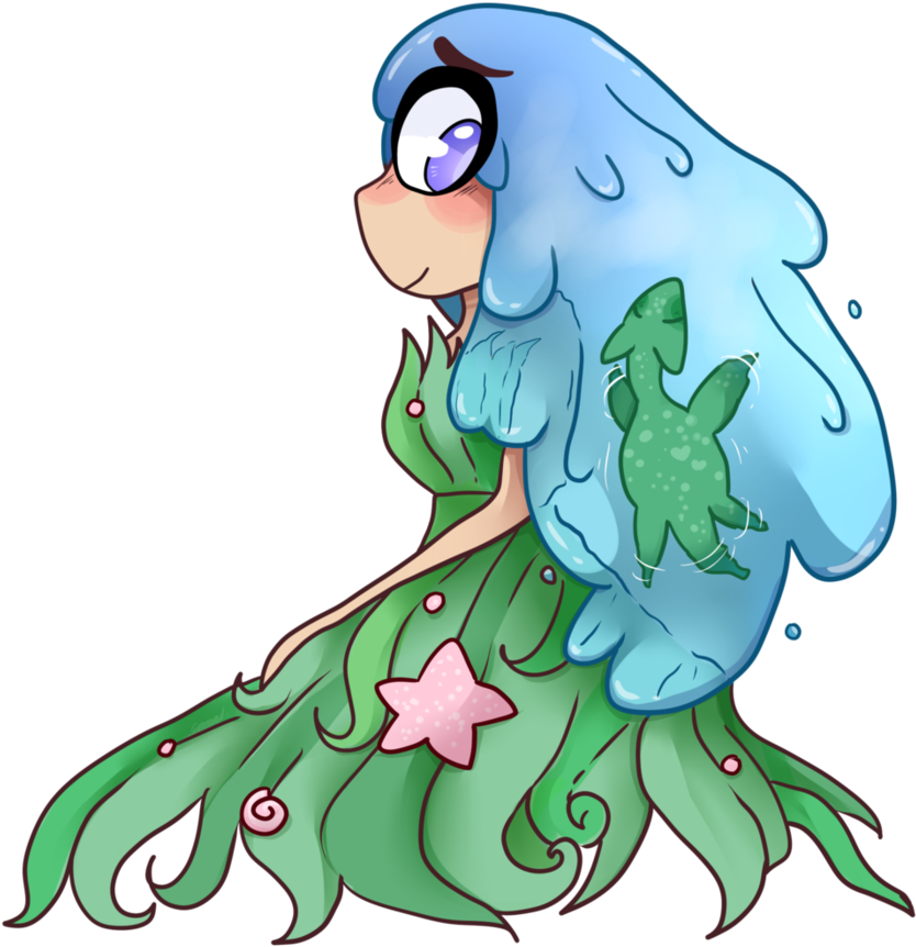 Sweet Sea By Myocz - Cartoon (894x894)