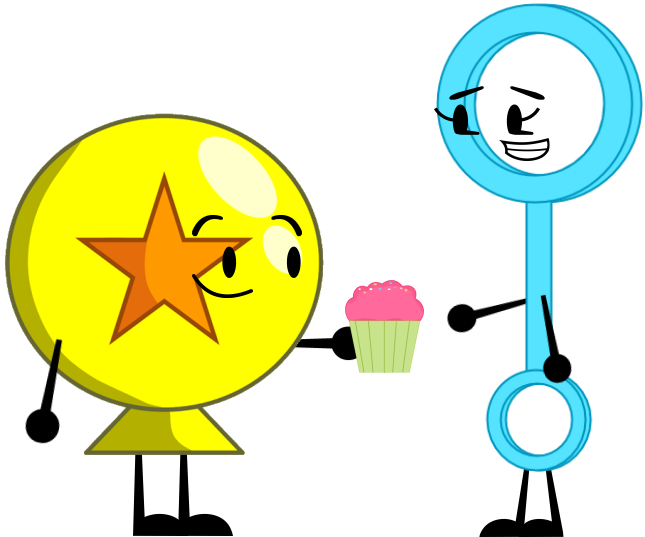 Bubble Wand Giving Star Balloon A Cupcake By Tylerthemoviemaker6 - Cupcake (645x537)