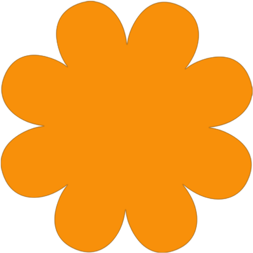Four Petal Flower Shape (512x512)