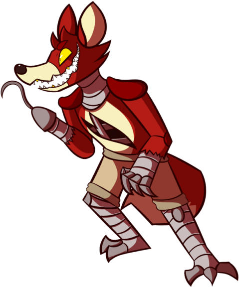 Oh Foxy Foxy - Cartoon (500x592)