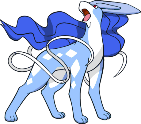 Shiny 6 Perfect Iv Adamant Entei W/ Choice Band Sacred - Shiny Suicune (460x405)