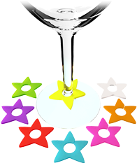 Star Wine Glass Identity Markers - Koala (312x559)