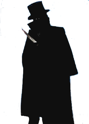 Charts, Lists, And Essays About Names - Jack The Ripper Silhouette (324x432)
