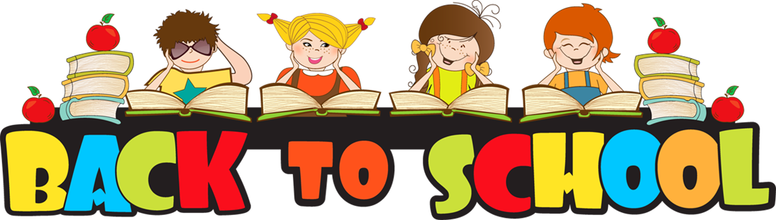 August School Clipart Welcome August Back To School - Welcome Back To School Clipart (1094x310)