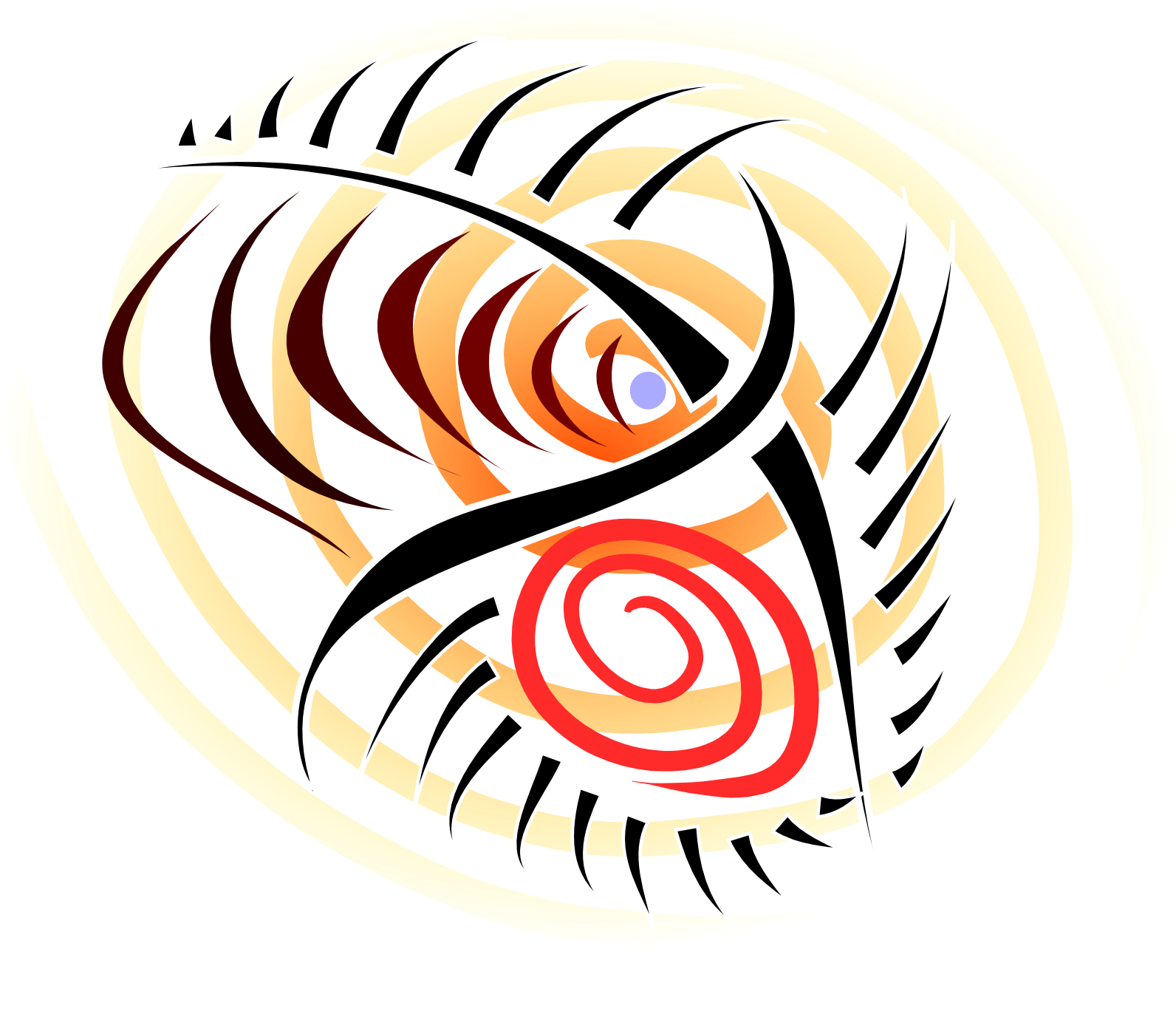 Abstract Lines And Colours - Abstract Lines And Colours (1600x1396)