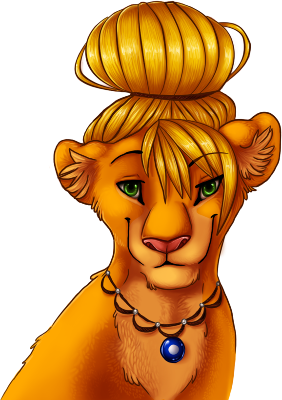 Shungi With Pinned-up Hair By Shungilion - Cartoon (600x832)