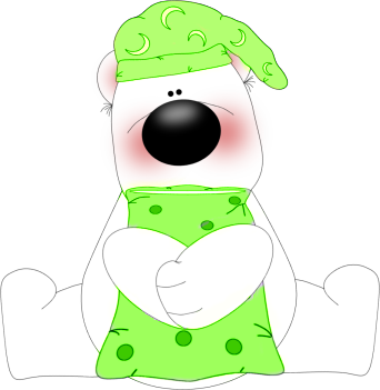 Goodnight - Cartoon (342x351)