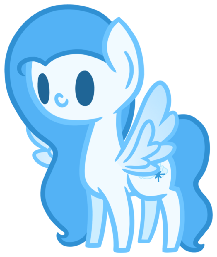 How To Draw Two Penguins In Love Download - Mlp Base Easy (894x894)