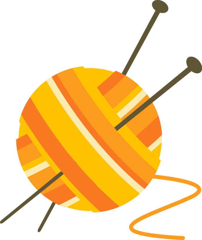 Knitting Needle Circular Knitting Hand-sewing Needles - Yarn And Knitting Needles Png (694x825)