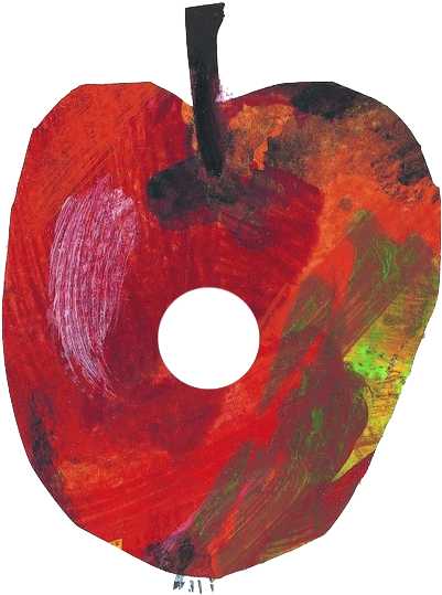 Eric - Carle - Very Hungry Caterpillar Apple (476x645)