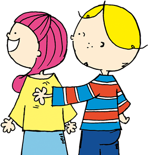 Changing To Night Clipart Happy - Cartoon (360x360)