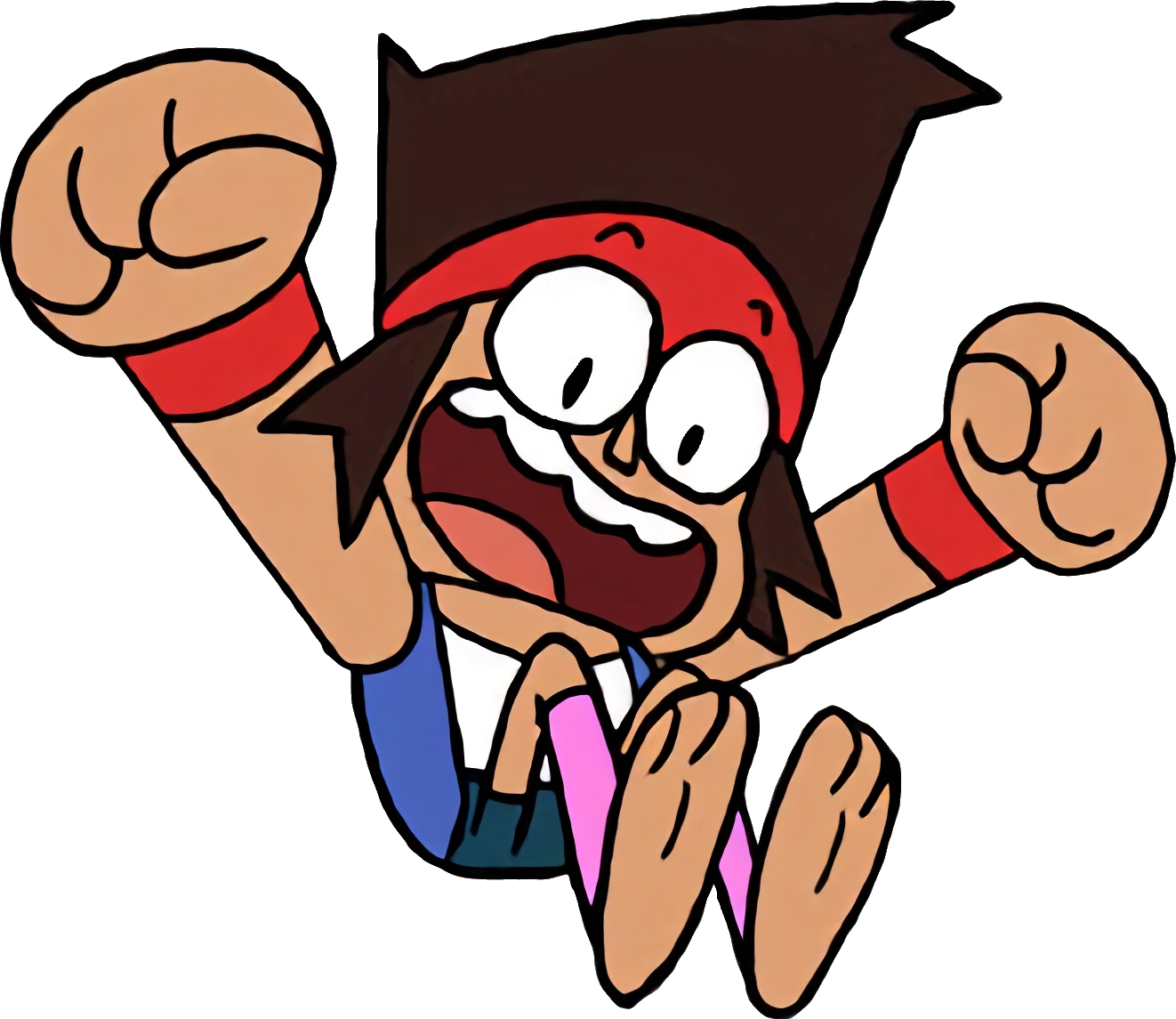 In The Midst Of A Dangerous Battle, A Child With Spiky - Ok Ko Let's Be Heroes Tko (1322x1145)