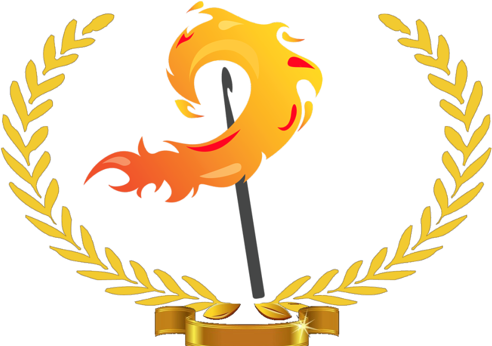 After A Two Year Hiatus, The Crochet Awards, Otherwise - Volleyball Logo With Wings Png (1080x675)