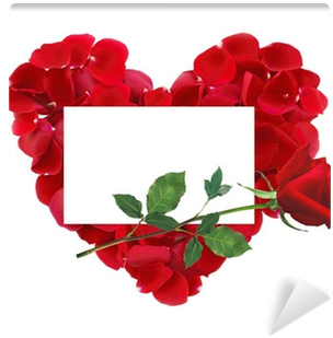 Beautiful Heart Of Red Rose Petals, Red Rose Flower - Rose (400x400)