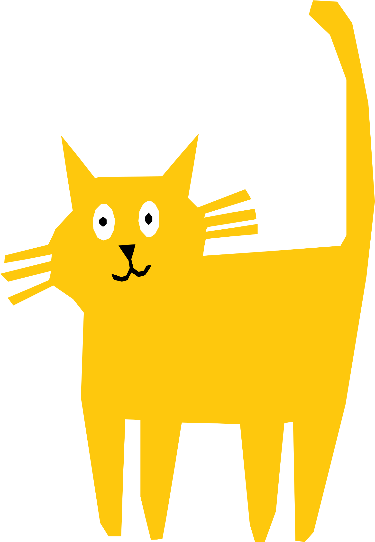 Select Your Colors Carefully For Your Classbook Cover - Cat (1862x2400)