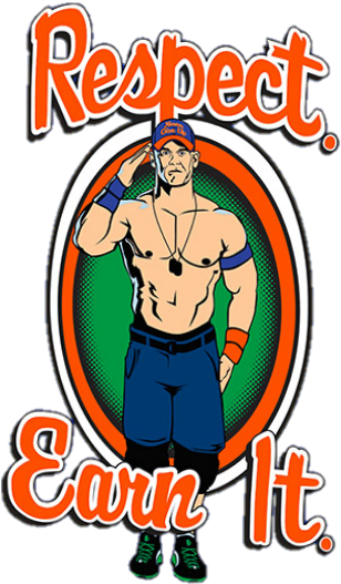 John Cena Logo 2017 Png By Antonixo02 - John Cena Respect Earn It Logo (312x535)