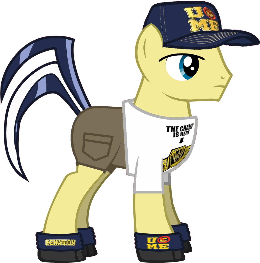 John Cena Oc Pony - John Cena (1024x1021)