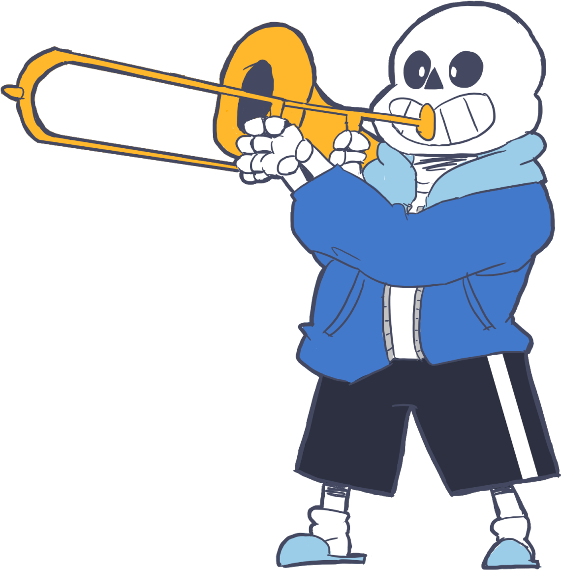 *john Cena Theme Song Plays In The Background* - Trombone Sans (1280x1512)